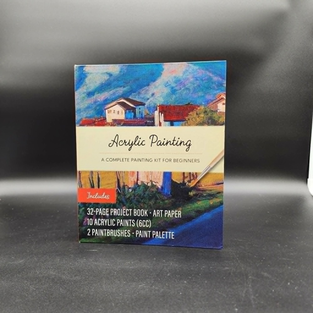 Walter Foster Acrylic‎ Painting Kit Beginner Art Set 9780760387795